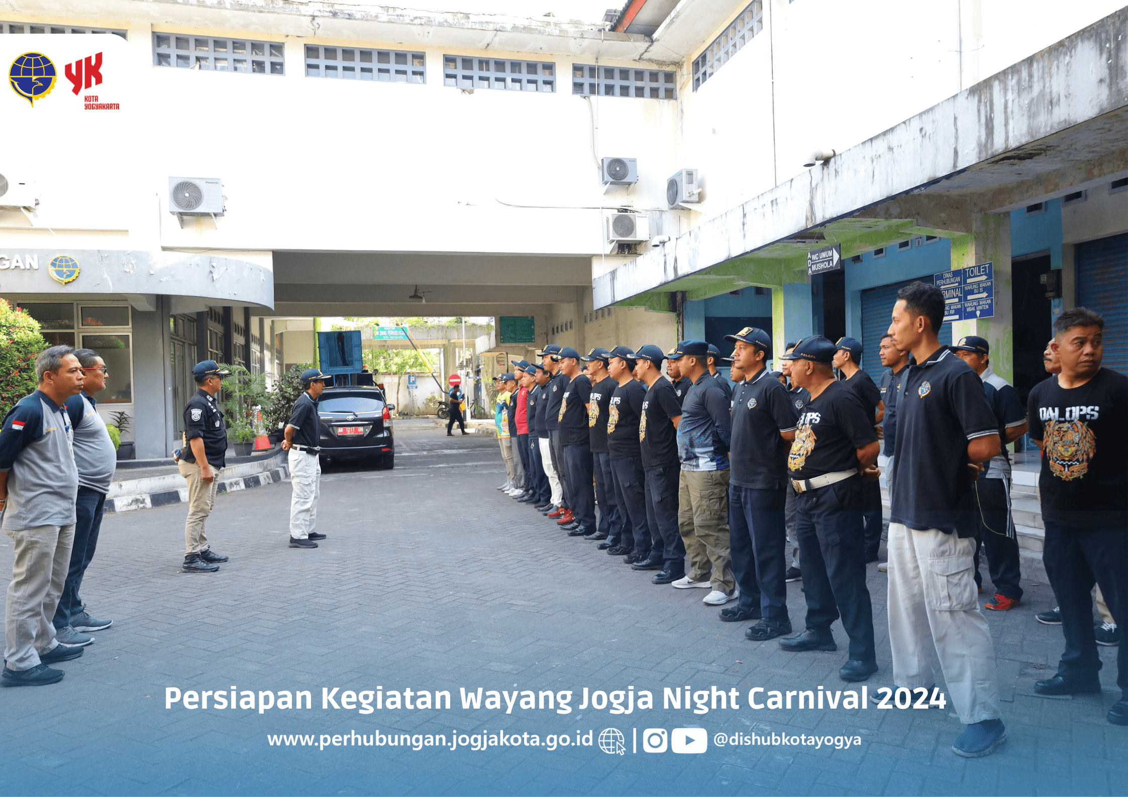 Dinas Perhubungan Kota Yogyakarta Siapkan Kegiatan Wayang Jogja Night Carnival 2024