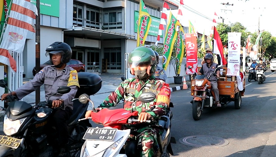 SAMBANG WILAYAH DAN HIMBUAN UNTUK MEMASANG BENDERA MERAH PUTIH