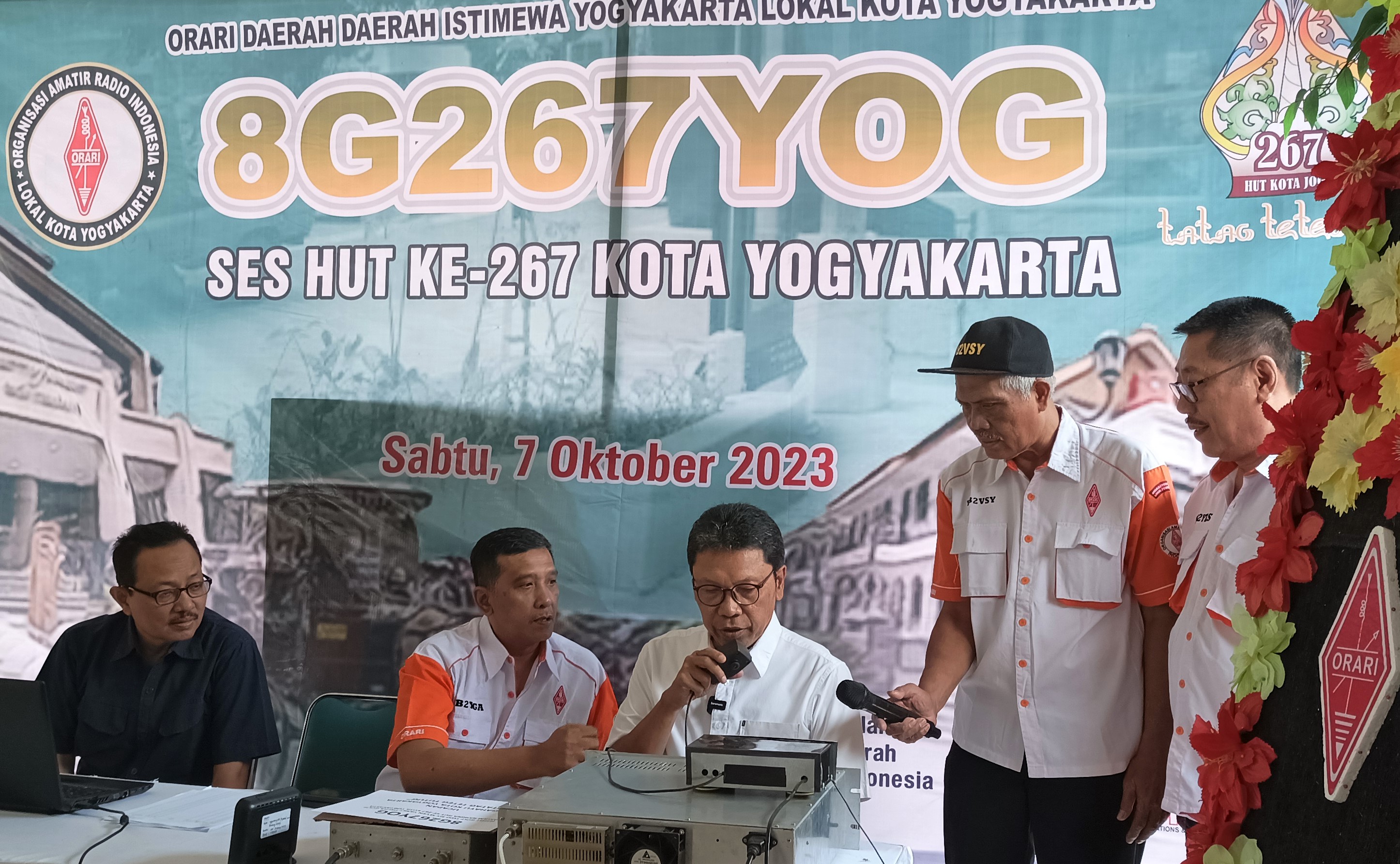 Ucapan HUT ke-267 Kota Jogja Mengudara Lewat Frekuensi Radio Komunikasi di Seluruh Indonesia
